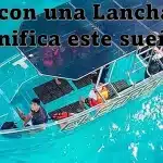 sonar lancha