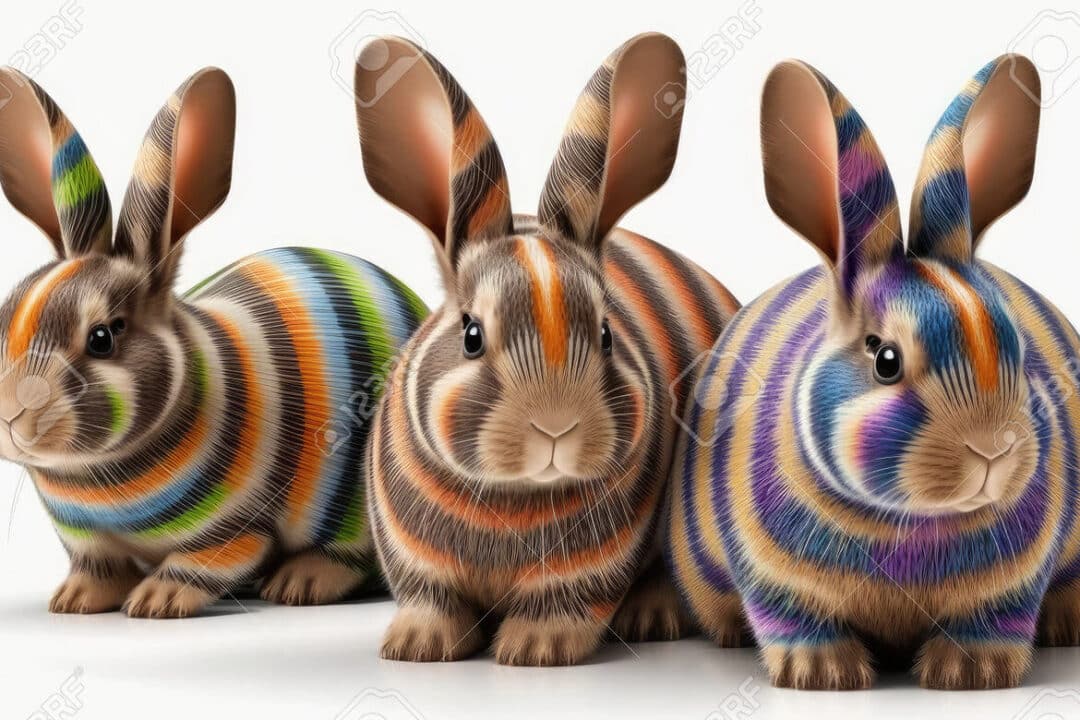 conejos colores